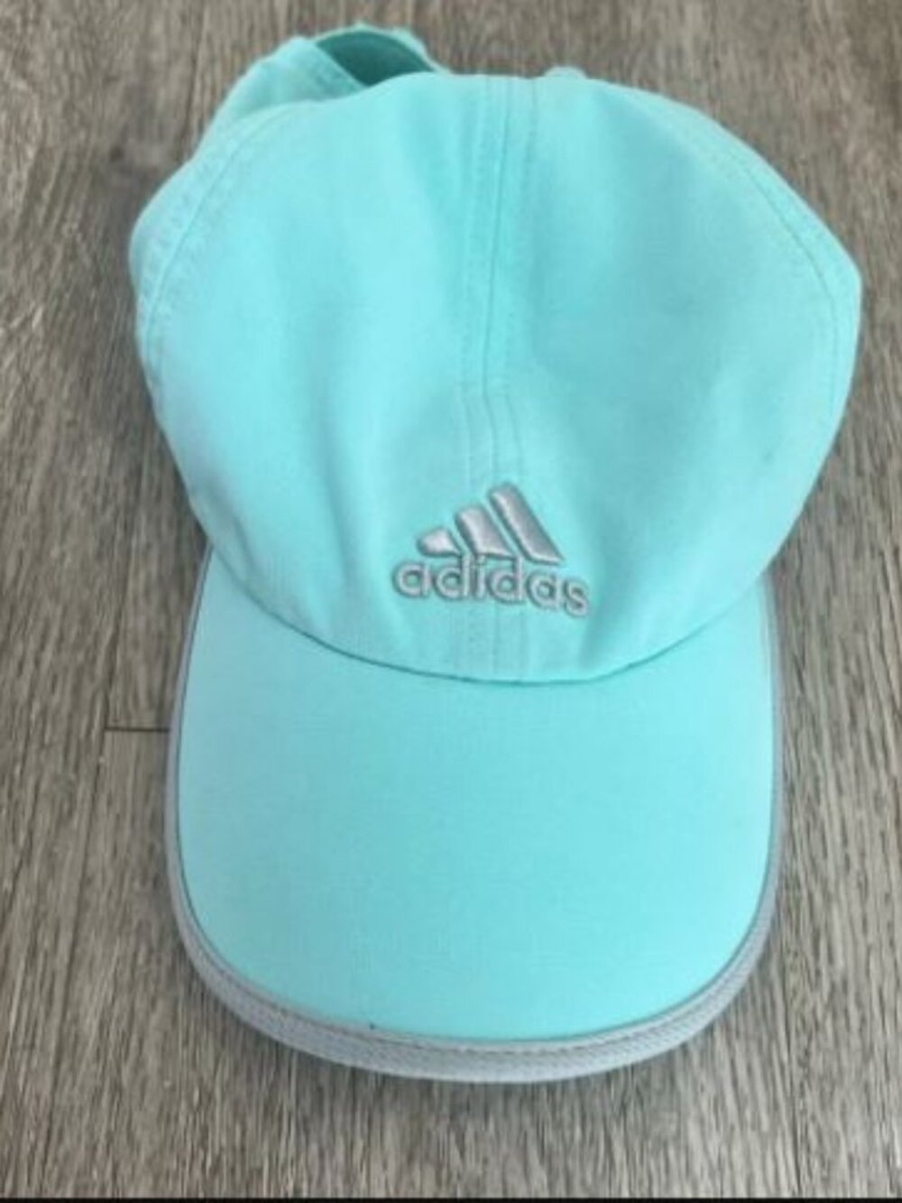 Adidas Running R96 Climalite Cap (Mint Green , Reflective Silver)